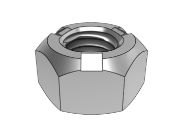 GB6185.1-B Type 2 All Metal Hexagon Lock Nuts (Three-point Press)