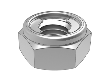 GB6184-A Type 1 full gold hexagonal lock nuts (clutch type)