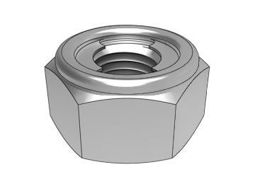 DIN980 M type cleat type all-metal torque type hexagonal lock nut