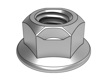 GB6187.1-C All-metal hexagonal flange lock nuts (flattened type)