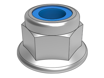 DIN6926 Lenny Hexagon flange lock nuts with non-metallic inserts