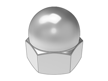GB923-76 Hexagon Cap Nut (Integral)
