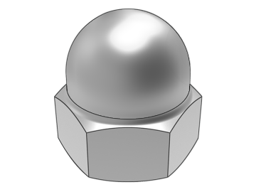 DIN1587 Hexagon cap nuts (one-piece)