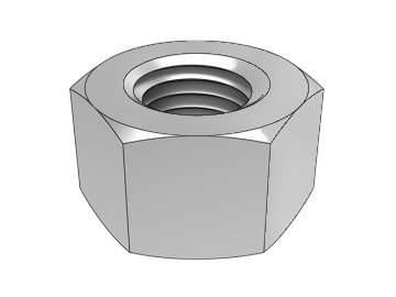 ASME B18.2.2.10 Heavy Hex Nut Heavy hex nut