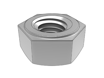 GB6170 Type B Type 1 Hexagon Nut with Washer Face