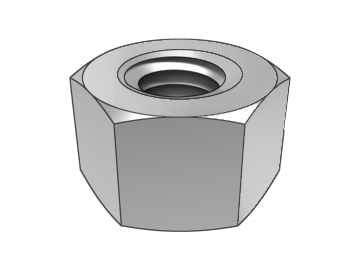 GB55 Hexagon Thick Nut