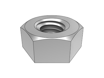JS B 1181-1.1 hex nut (single side chamfer)