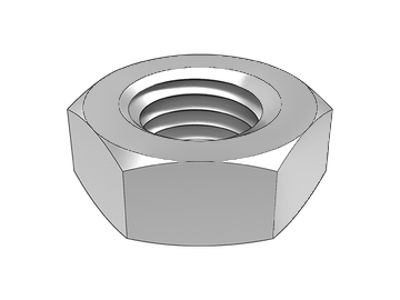 ASME B18.2.2.4 Hexagon Thin Nut Hexagon thin nuts
