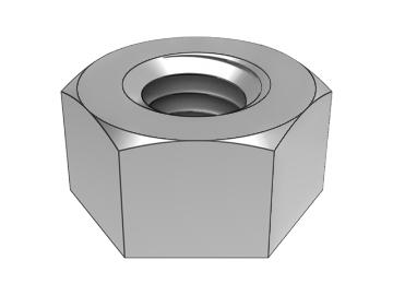 BS 916.3 Hexagon nut (single side chamfer)