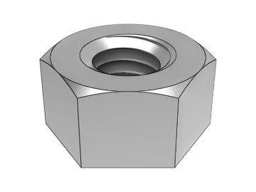 BS 916.3 Hexagon nut (single side chamfer)