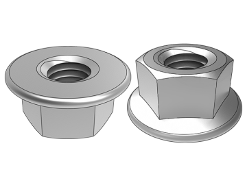 JIS B 1190.1 Hexagon flange nuts