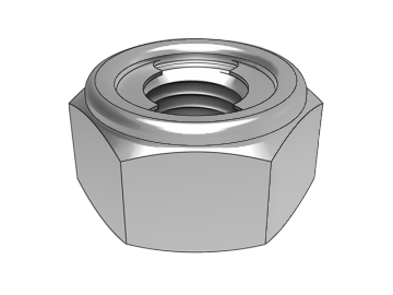 DIN980 M type cleat type all-metal torque type hexagonal lock nut