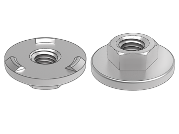 How does coating improve Welding Nut's corrosion resistance and overall durability?