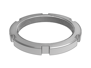 GB810 small round nut