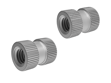 GB809A type (through hole) Embedded round nut