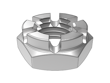 A hex flange nut is a type of nut