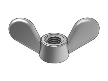 GB62.1A Type Disc Nut Round Wing