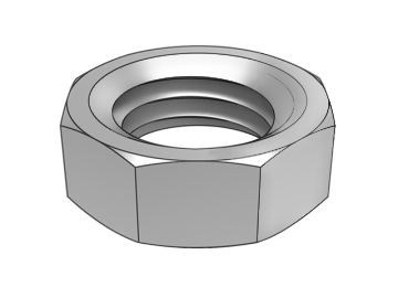 Thin octagonal nut WO4.74 Octagonal nut