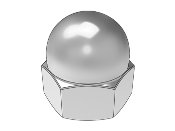 GB923-76 Hexagon Cap Nut (Integral)