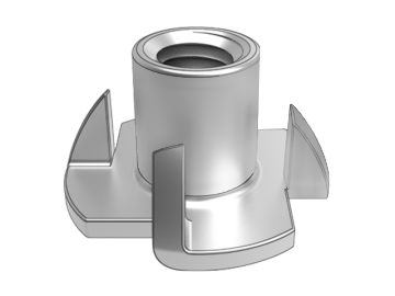 Four-prong nut WO4.65e Four-prong nut
