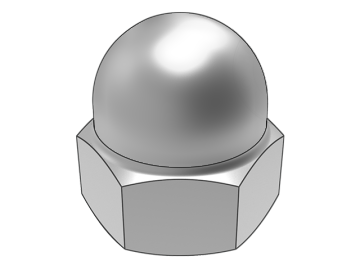 DIN1587 Hexagon cap nuts (one-piece)