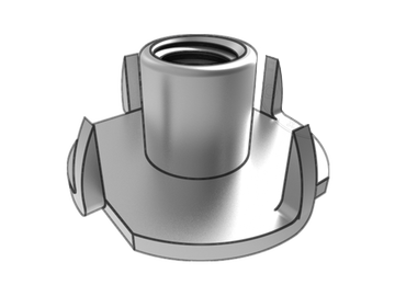 Four-prong nut WO4.65 Four-prong nut