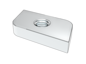 Parallelogram nut wO4.199a Parallelogram nut